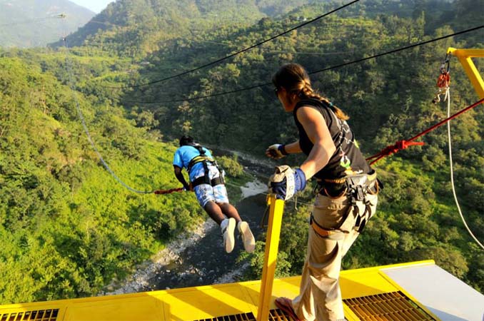 Jumpin Heights In Rishikesh Uttarakhand