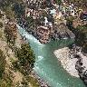 Confluence of Bhagirathi and Alaknanda